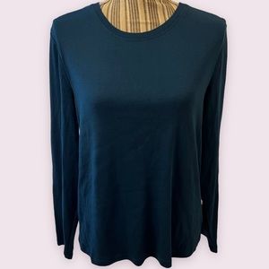 Chico’s Blue Long Sleeve Shirt
